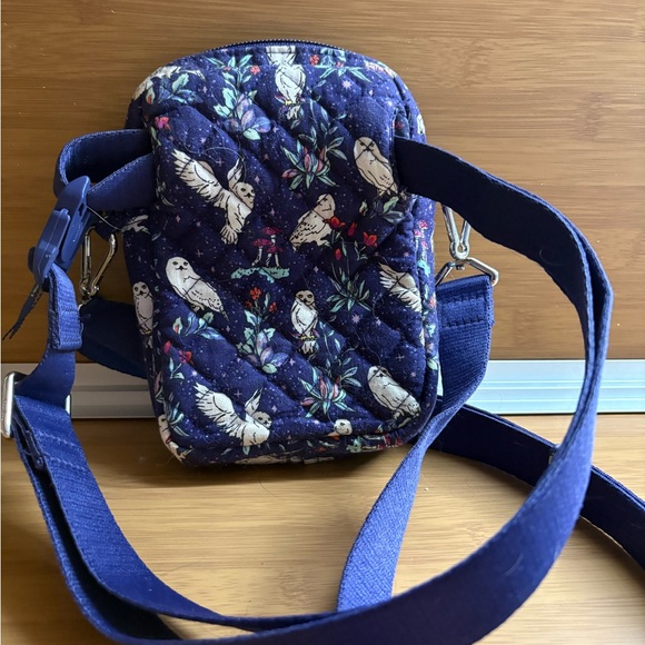 Vera Bradley Forbidden Forest Hedwig Quilted Crossbody Mini Bag - Picture 5 of 8